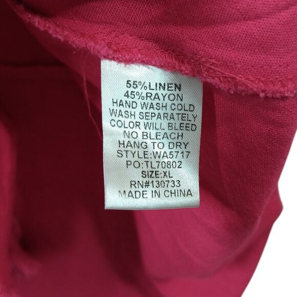 Women's Pink Top - Picture 6 of 6